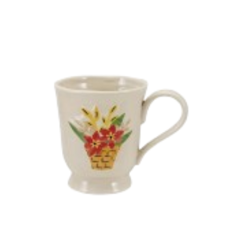 Embossed Holiday Mug