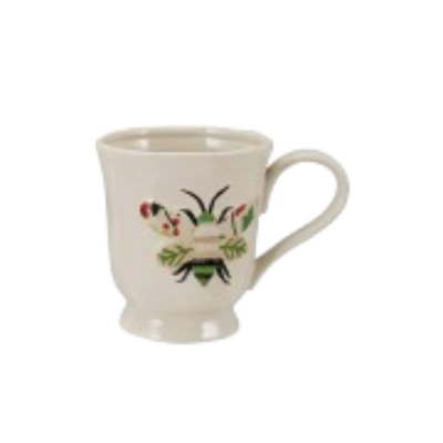 Embossed Holiday Mug