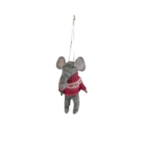 Felt Animal - Christmas Sweater