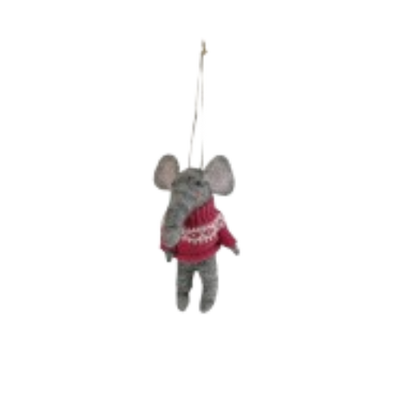 Felt Animal - Christmas Sweater