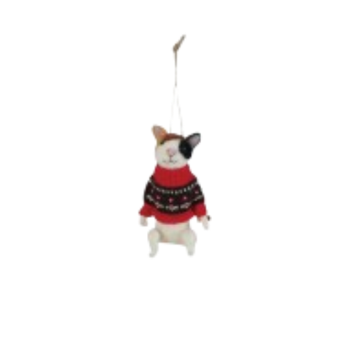 Felt Animal - Christmas Sweater