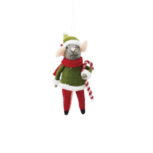 Felt Mouse - North Pole