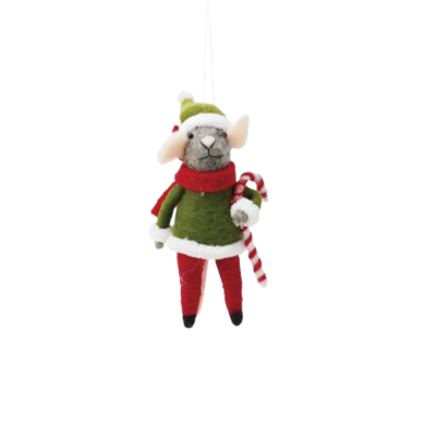 Felt Mouse - North Pole