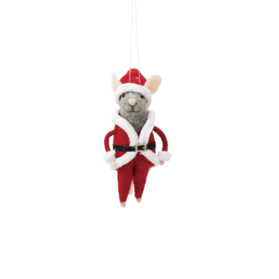 Felt Mouse - North Pole