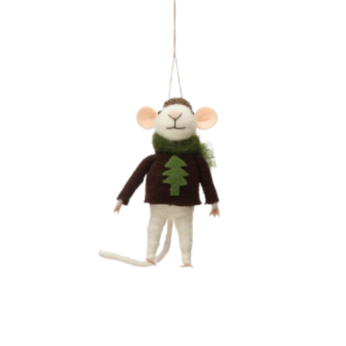 Felt Mouse- Sweater/Hat