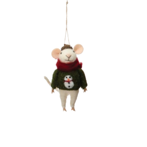 Felt Mouse- Sweater/Hat