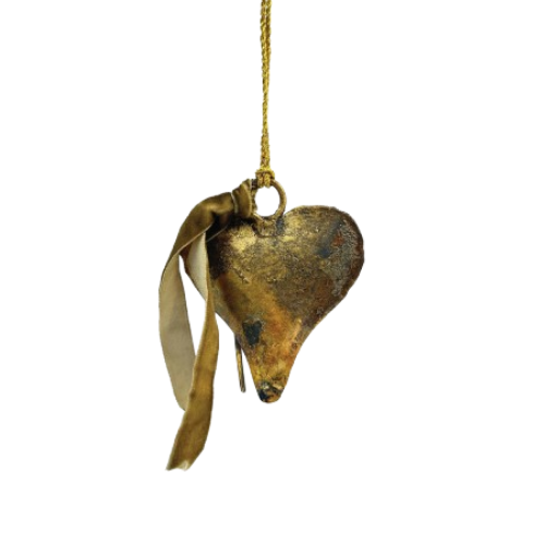 Heart Bell Ornament