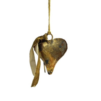 Heart Bell Ornament