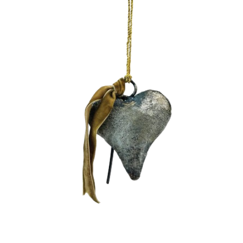 Heart Bell Ornament