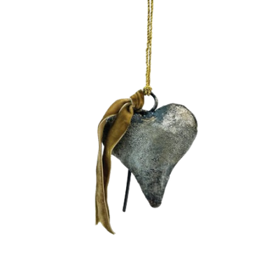 Heart Bell Ornament