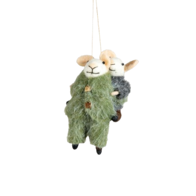 Felt Piggyback Mice