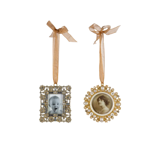 Pewter Frame Ornament