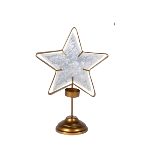 Mercury Star Candle Holder