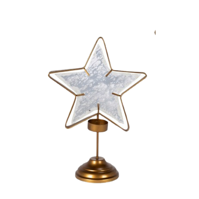 Mercury Star Candle Holder