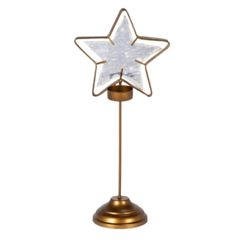 Mercury Star Candle Holder