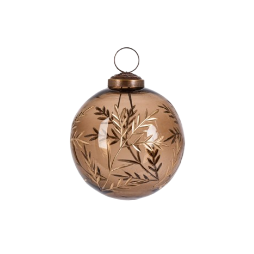 Pattern Etched Ornament