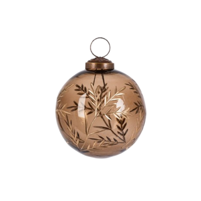 Pattern Etched Ornament