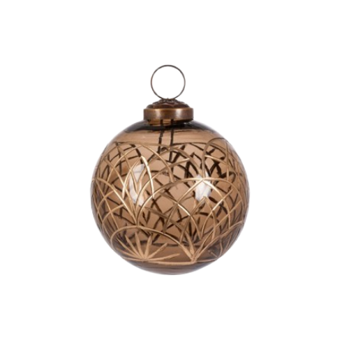 Pattern Etched Ornament