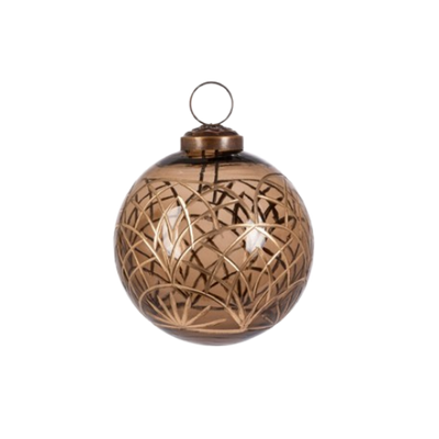 Pattern Etched Ornament