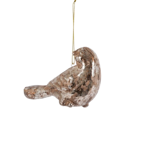 Glass Bird Ornament