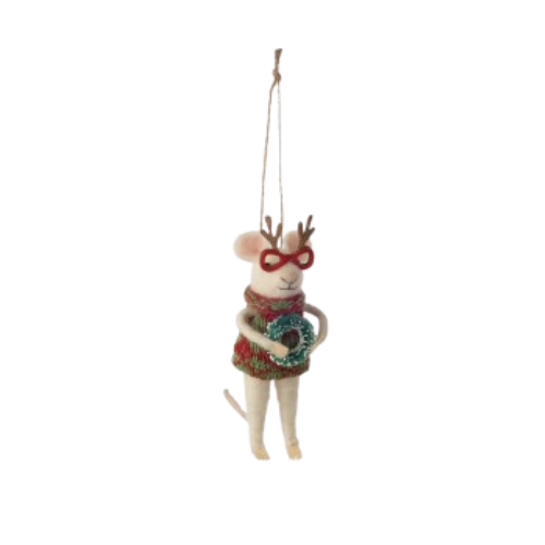 Felt Mouse - Glasses