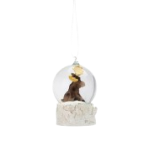Woodland Snow Globe Ornament