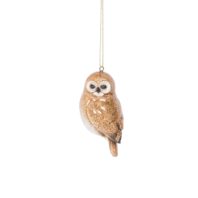 Resin Owl Ornament