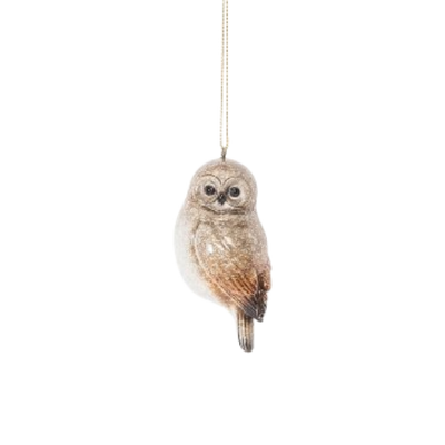 Resin Owl Ornament