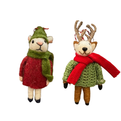 Felt Animal - Sweater/Scarf