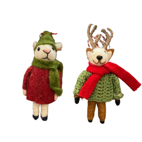 Felt Animal - Sweater/Scarf