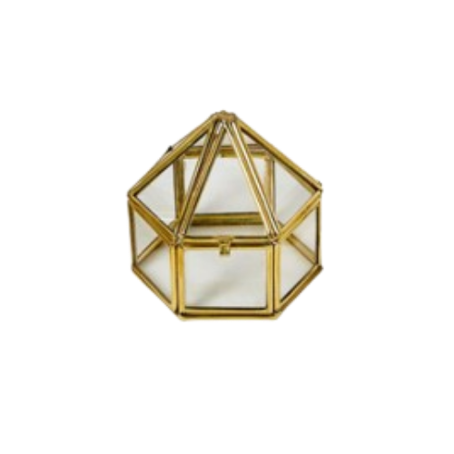 Brass Trinket Box, pyramid