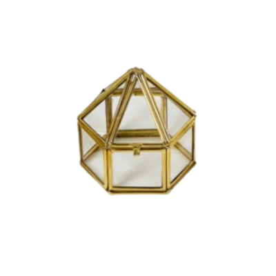 Brass Trinket Box, pyramid