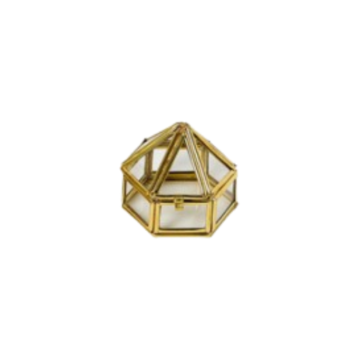 Brass Trinket Box, pyramid