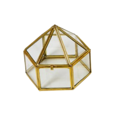 Brass Trinket Box, pyramid