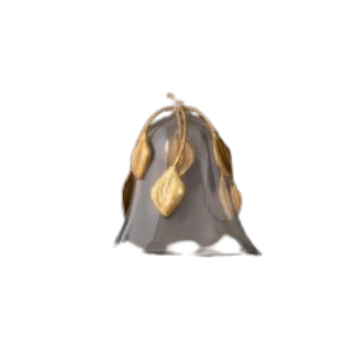 Gold Glass Ornament