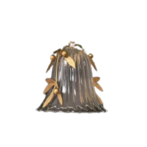 Gold Glass Ornament
