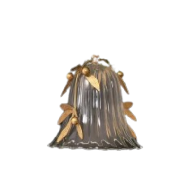 Gold Glass Ornament