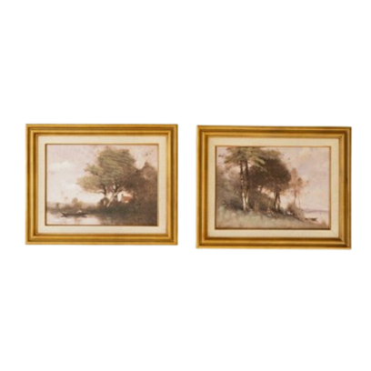 Gold Framed Landscape
