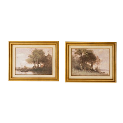 Gold Framed Landscape