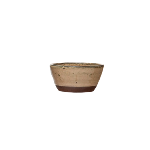 Glazed Stoneware Bowl