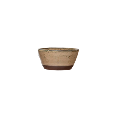 Glazed Stoneware Bowl