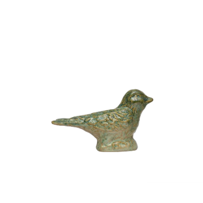 Glazed Stoneware Bird