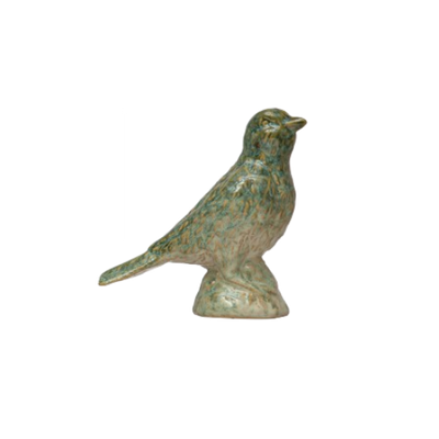 Glazed Stoneware Bird