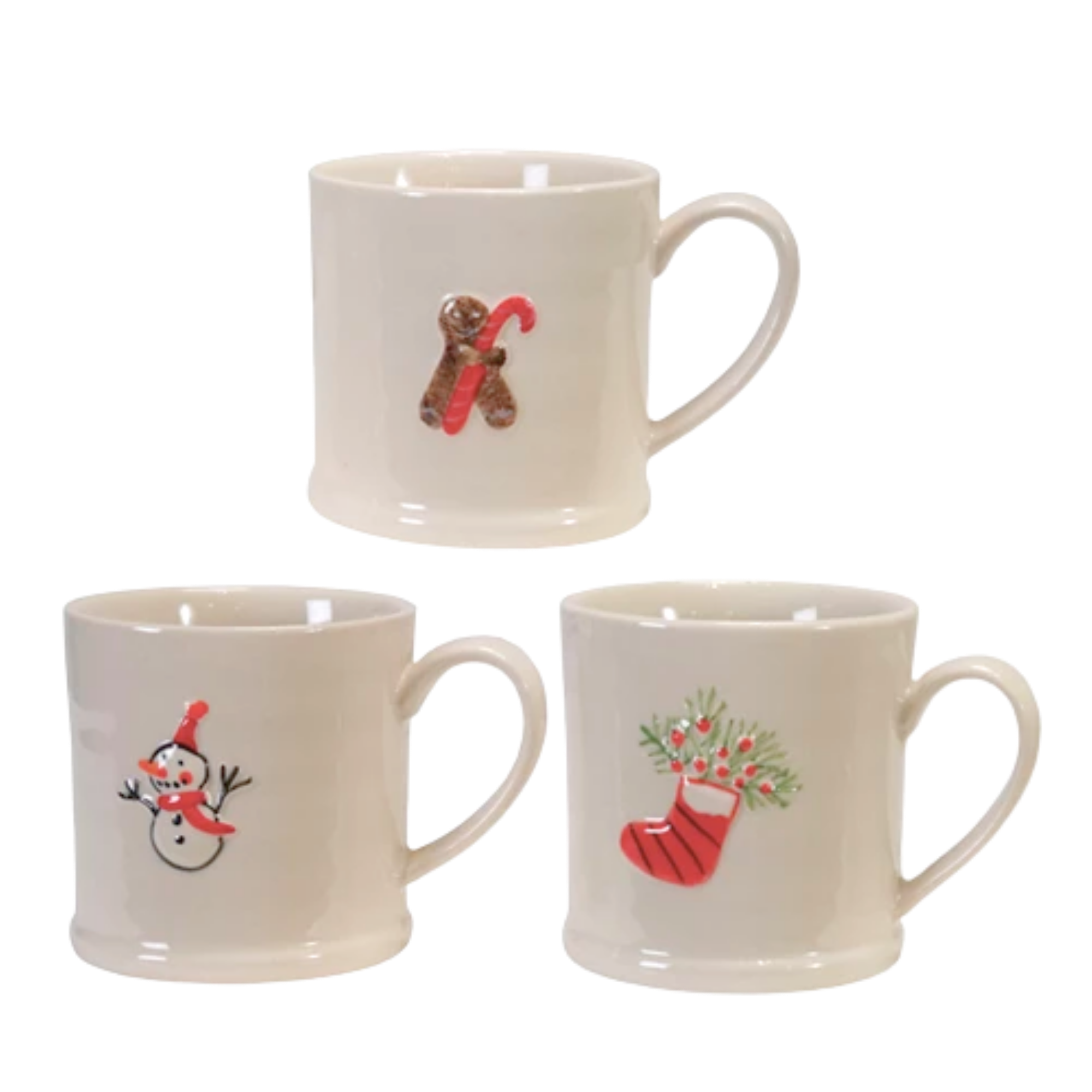 Stoneware Holiday Mug