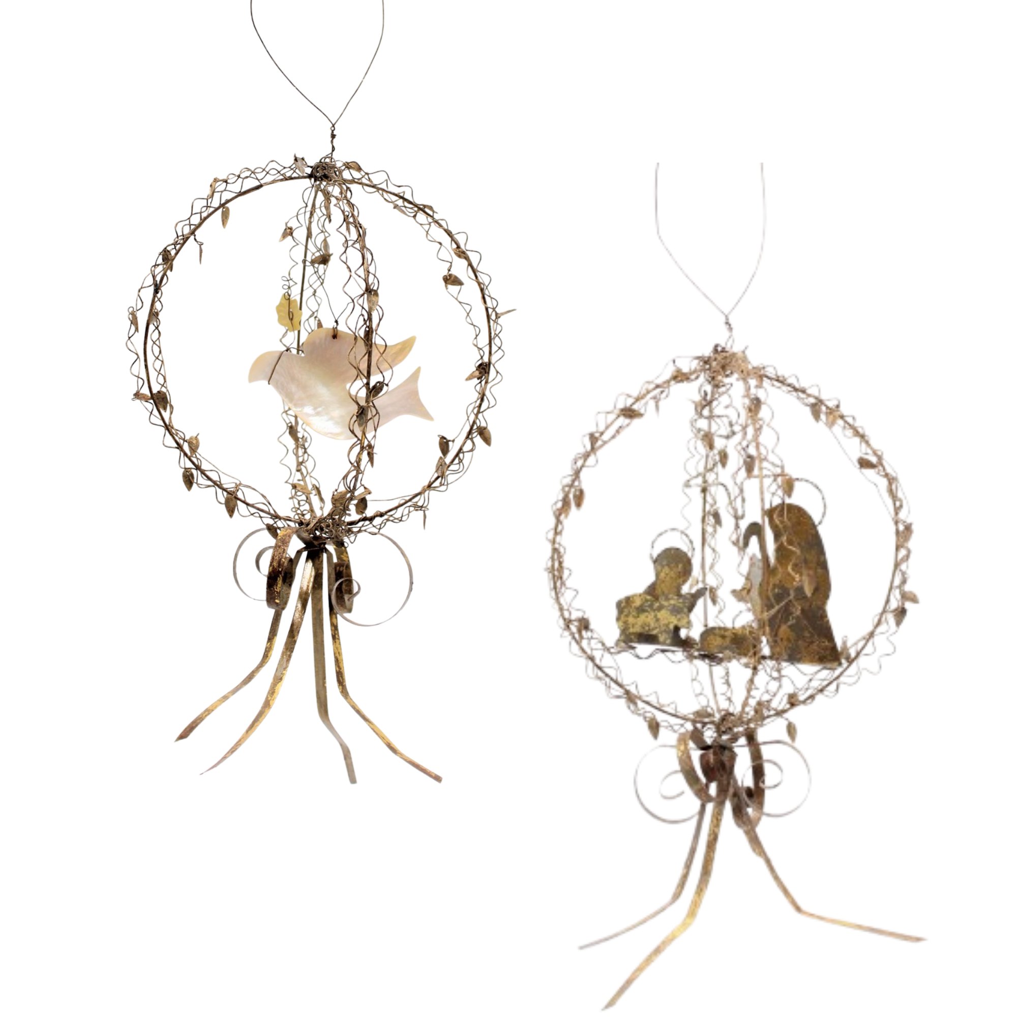 Wire Sphere Ornament