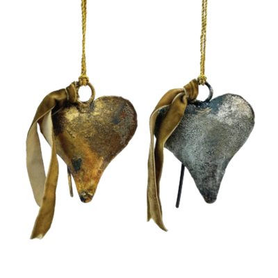 Heart Bell Ornament