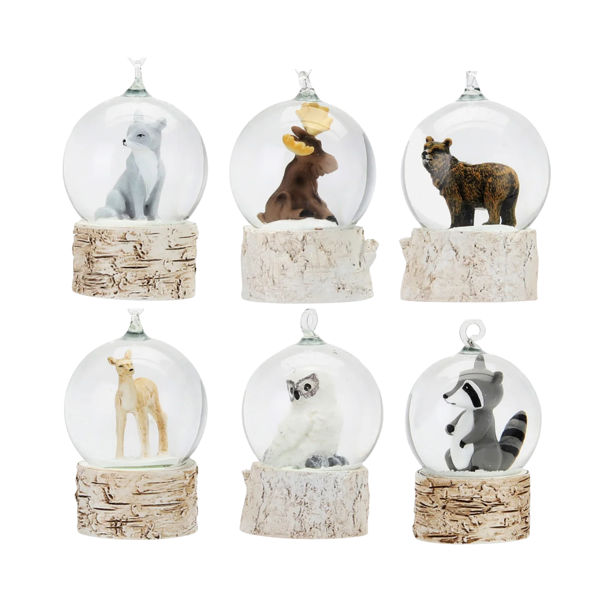 Woodland Globe Ornament