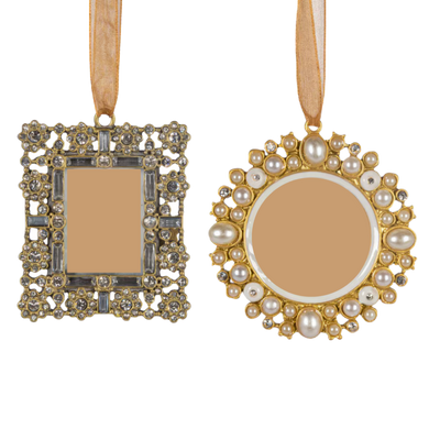 Jeweled Frame Ornament