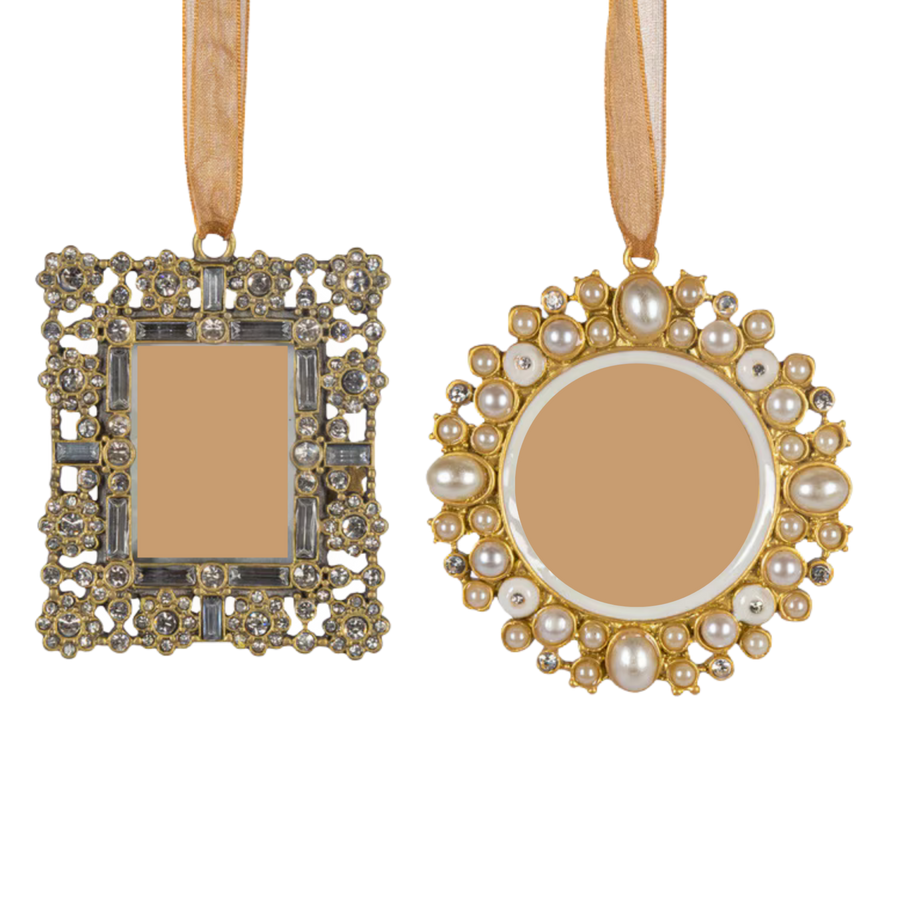 Jeweled Frame Ornament