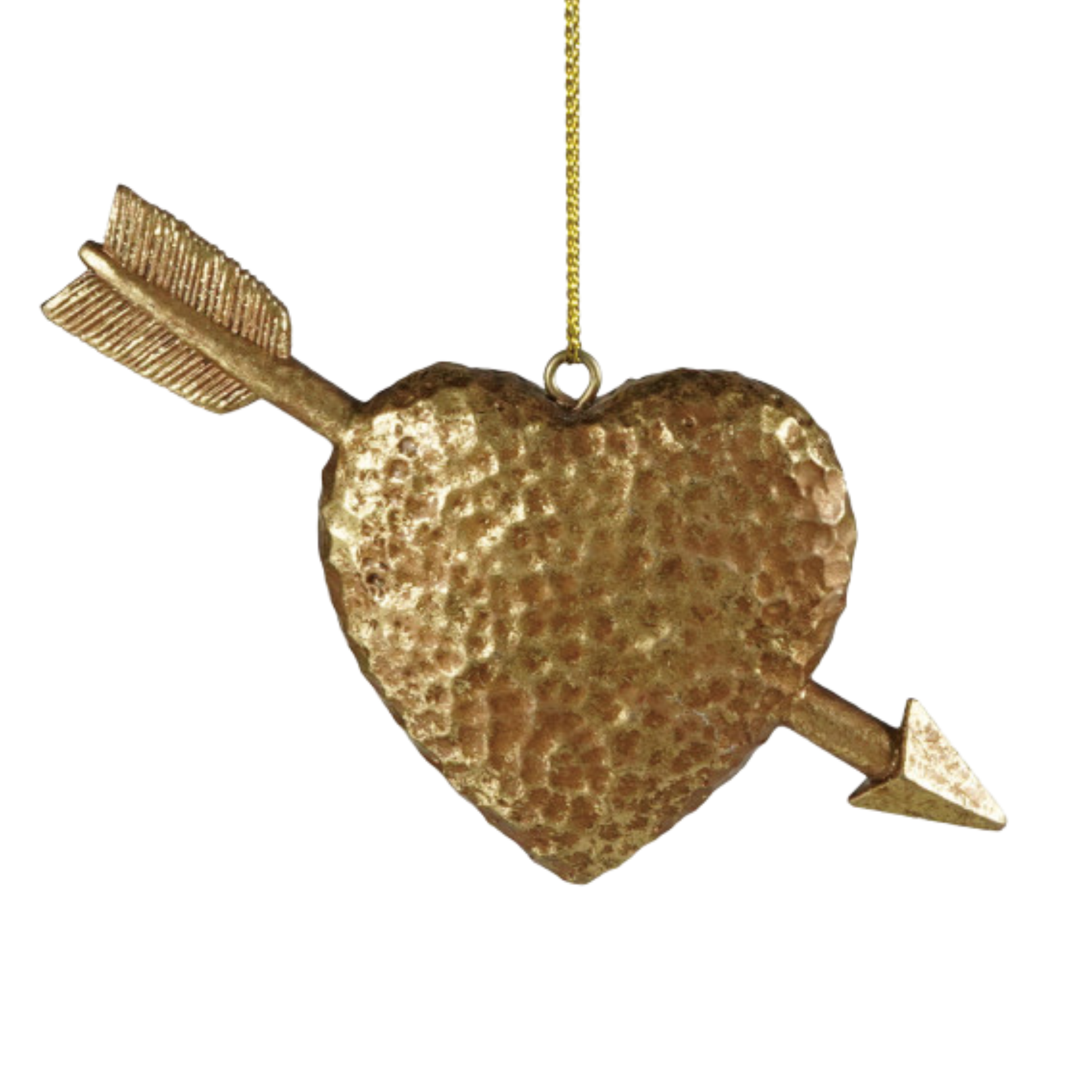 Heart and Arrow Ornament